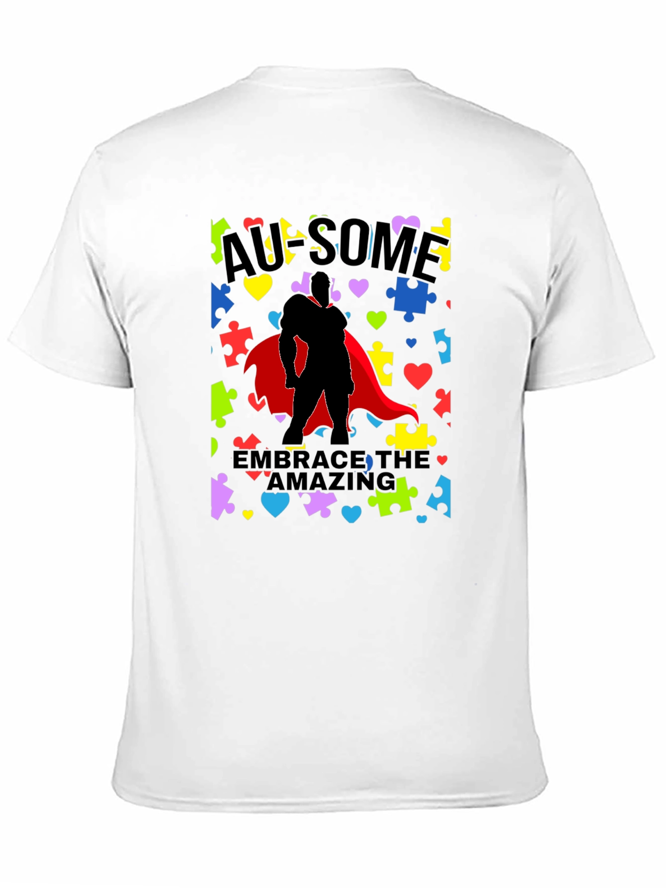 Awesome Superhero Autism Awareness T-Shirt