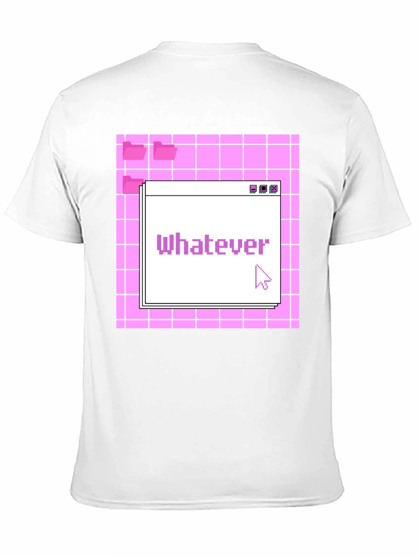 Aesthetic Vaporwave Whatever Pixel Art T-Shirt