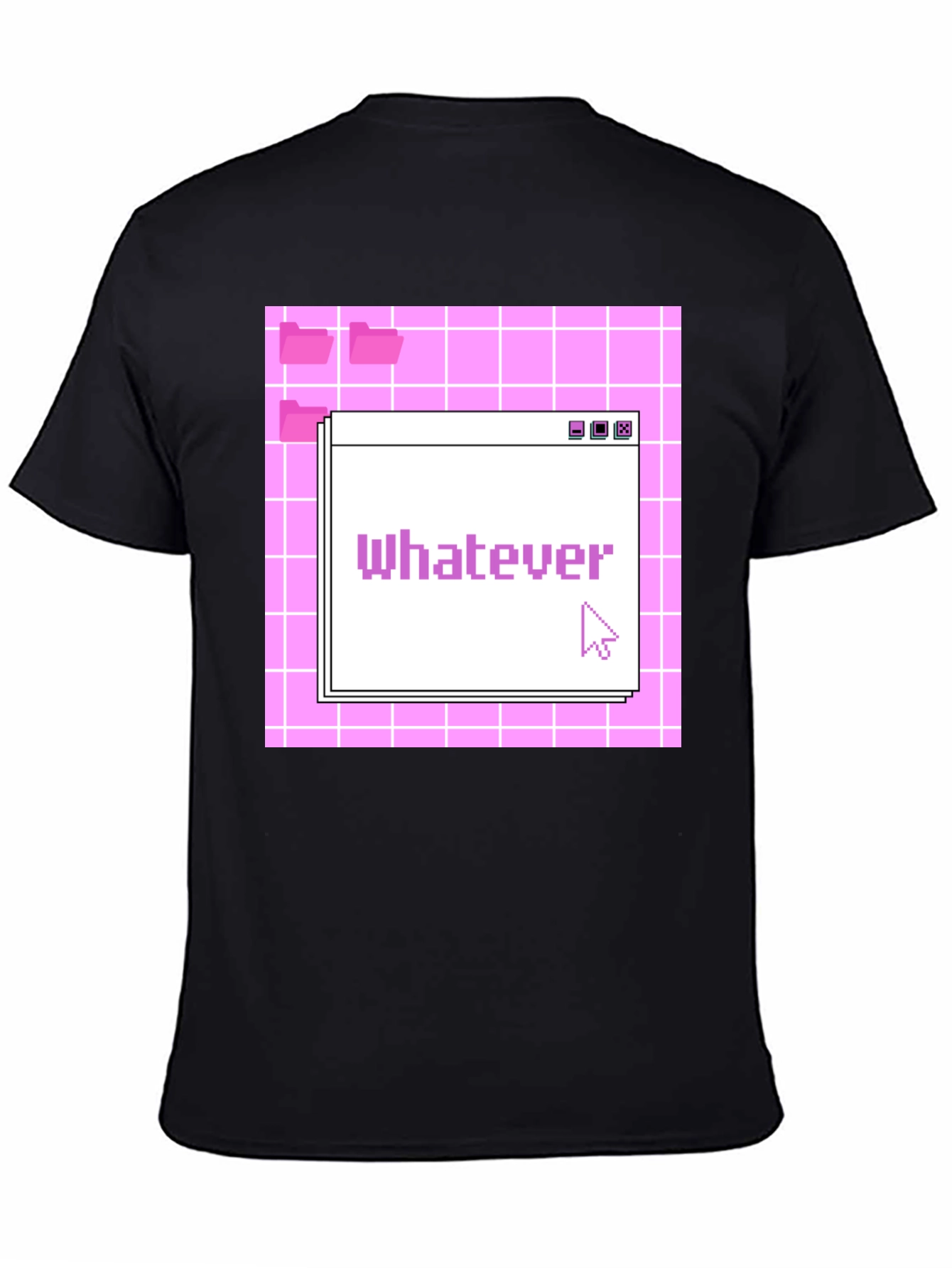 Aesthetic Vaporwave Whatever Pixel Art T-Shirt
