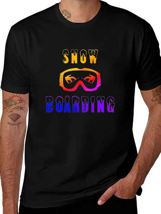 Snowboarding Graphic T-Shirt - Unique Design