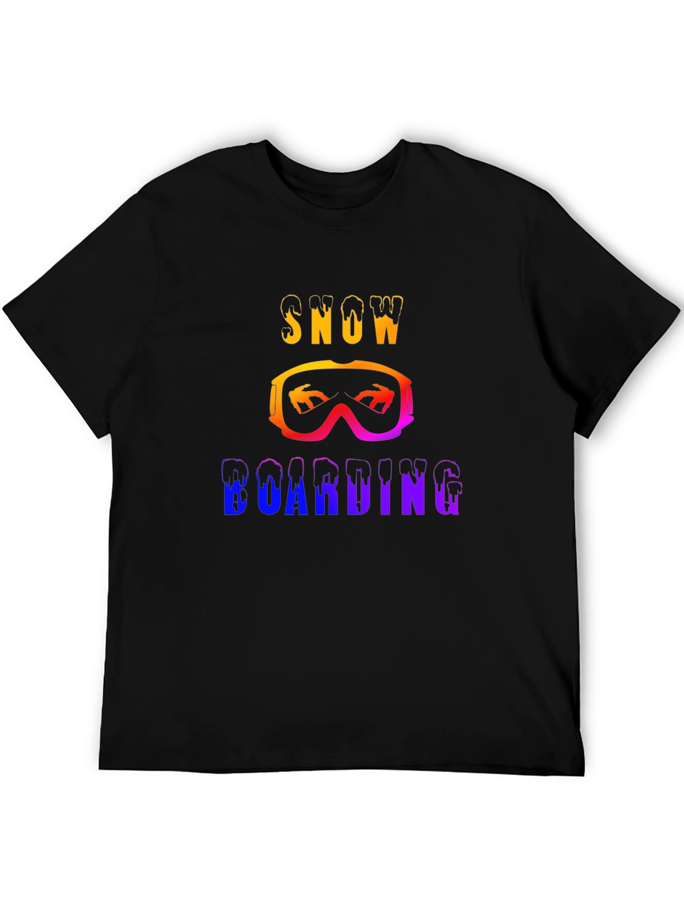 Snowboarding Graphic T-Shirt - Unique Design