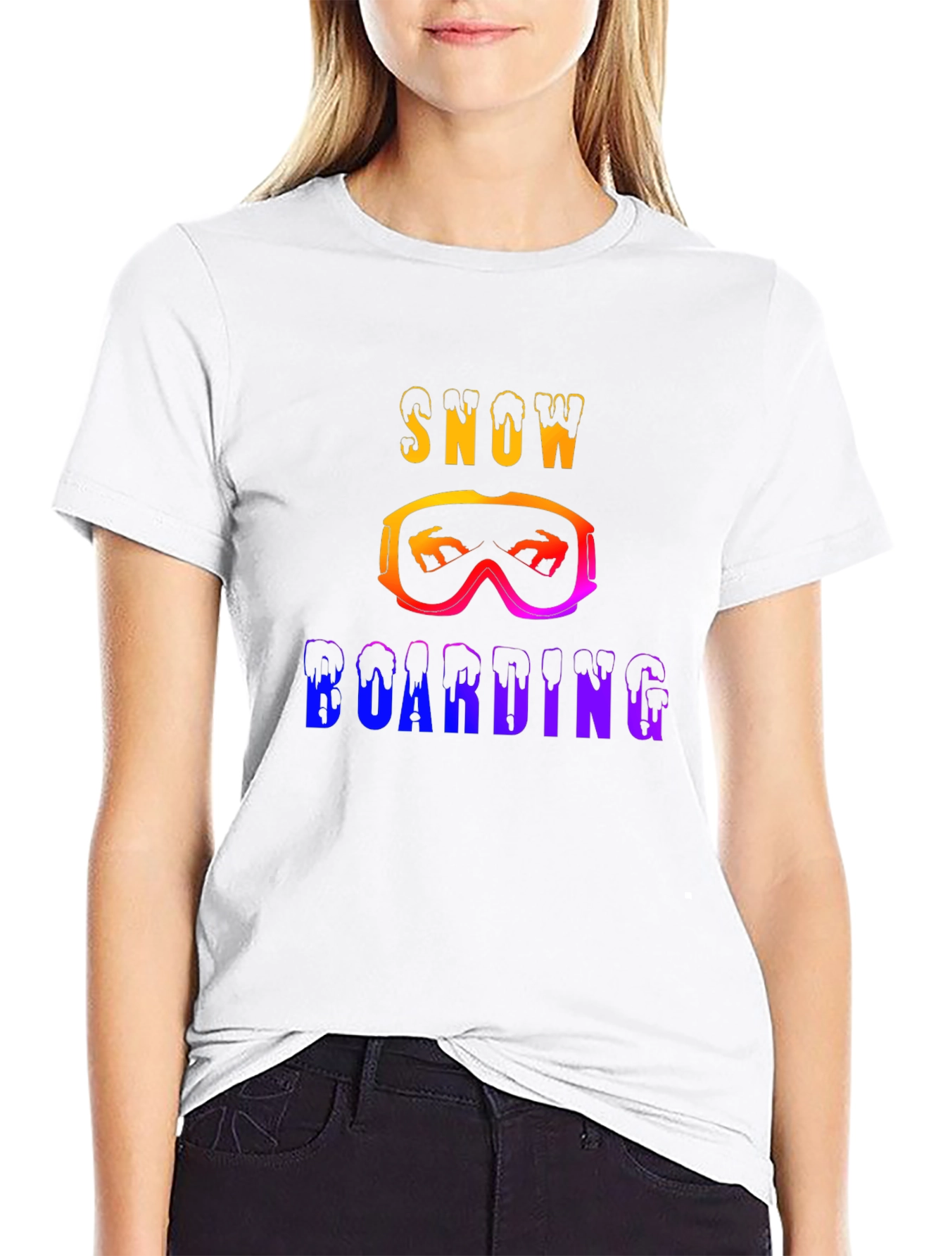 Snowboarding Graphic T-Shirt - Unique Design