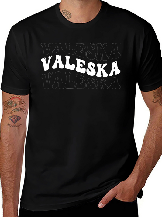 Valeska Retro T-Shirt - Classic Black Tee