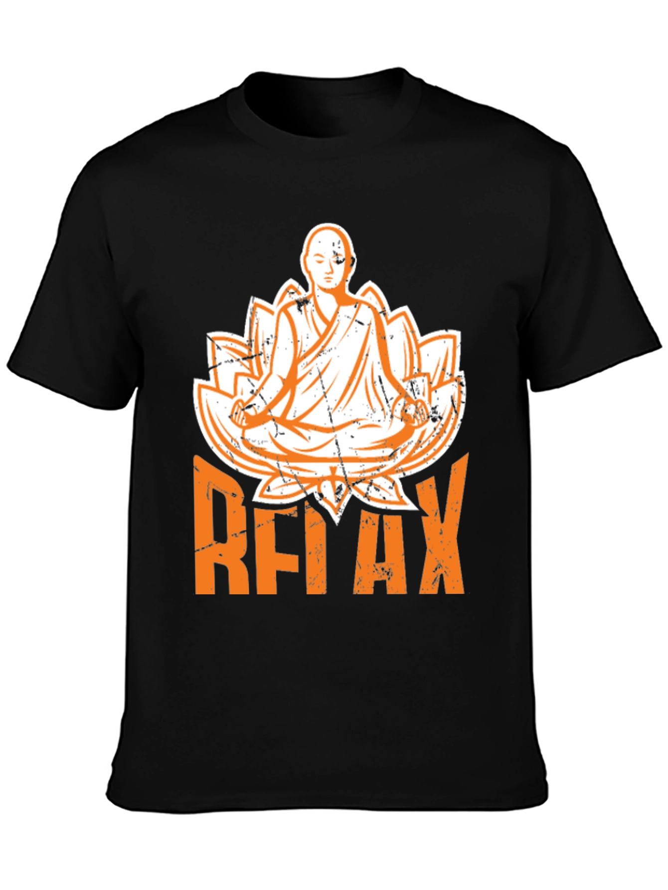 Relax T-Shirt: Buddha Meditation Tee for Men