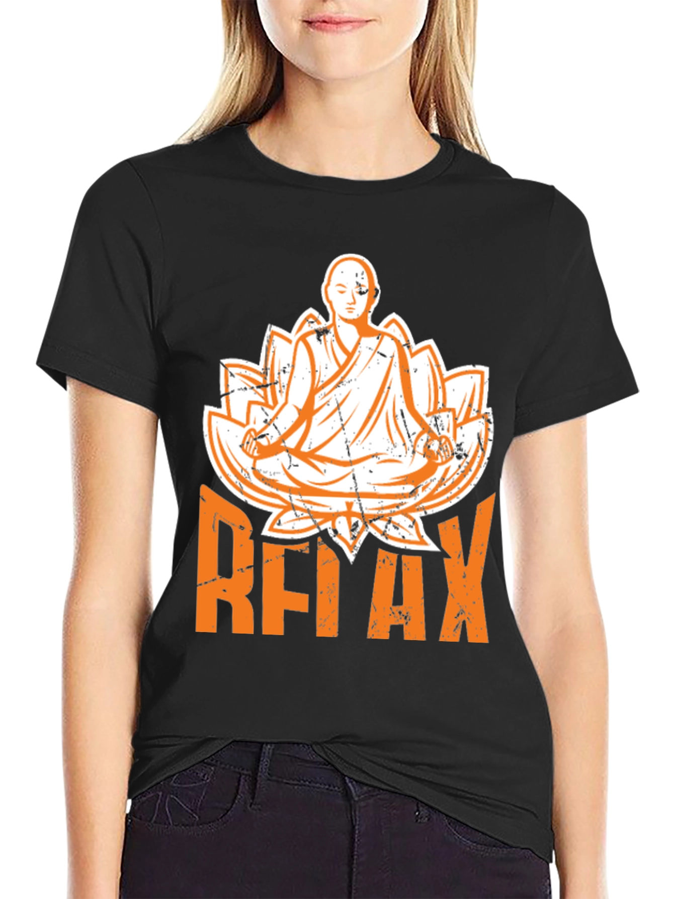 Relax T-Shirt: Buddha Meditation Tee for Men