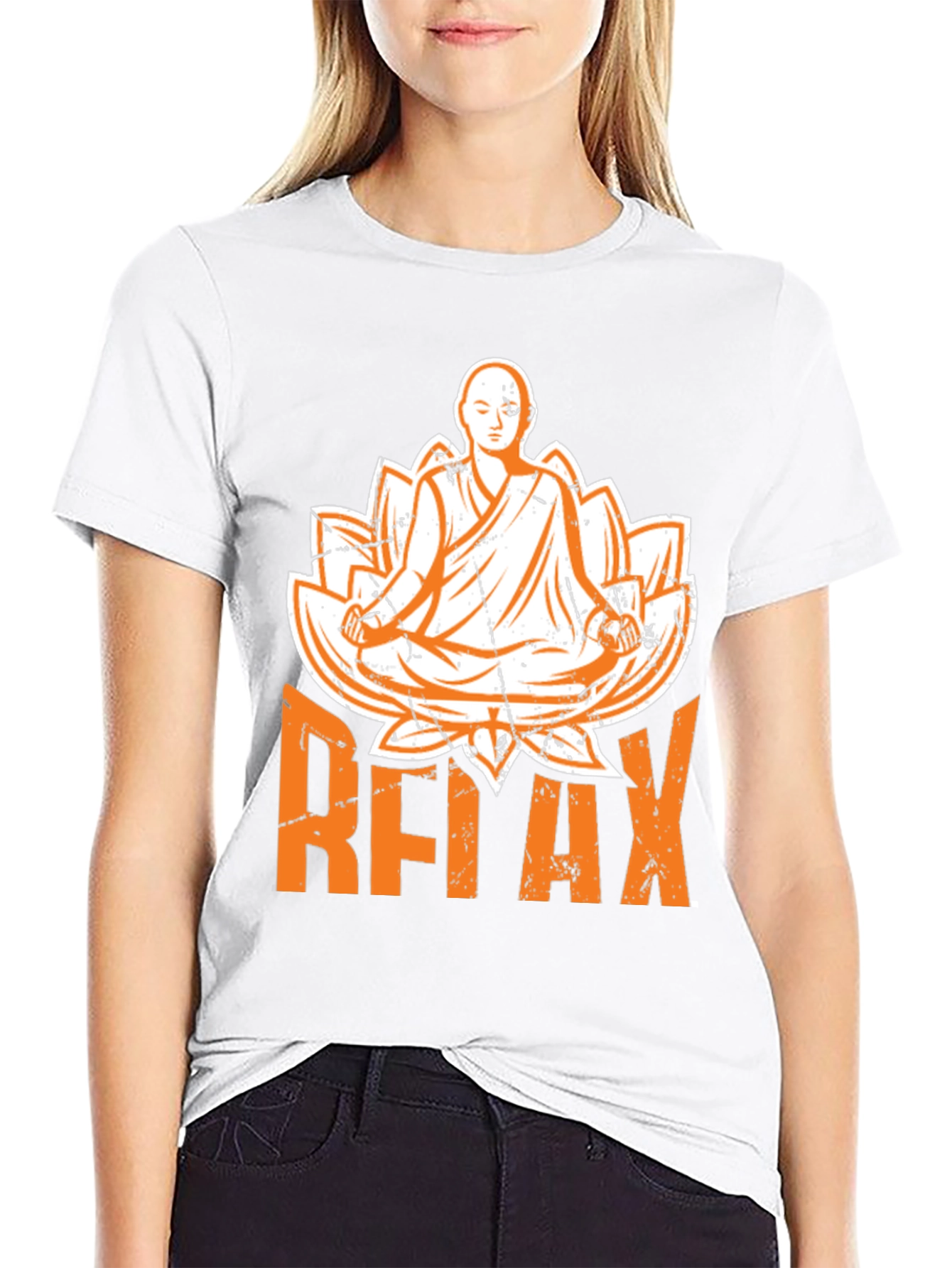 Relax T-Shirt: Buddha Meditation Tee for Men