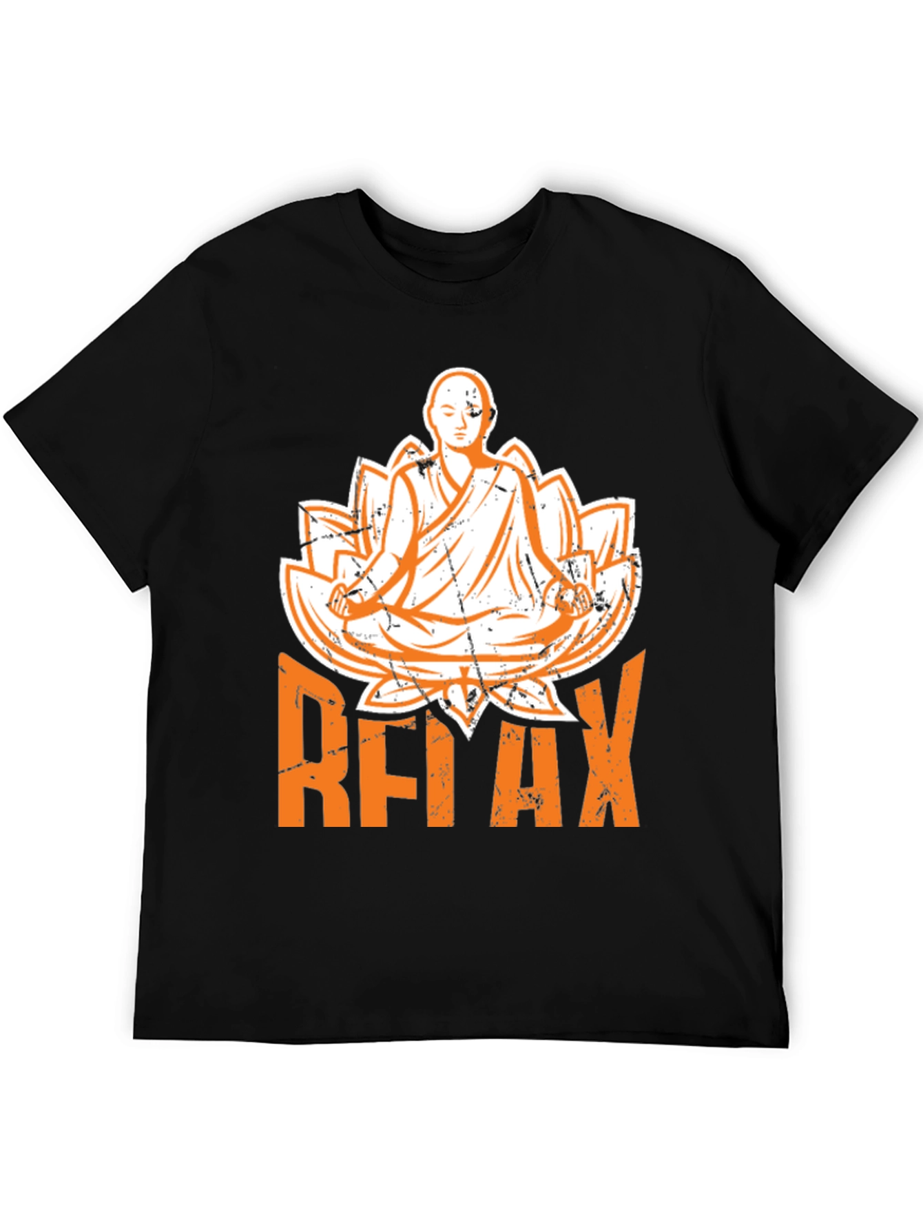 Relax T-Shirt: Buddha Meditation Tee for Men