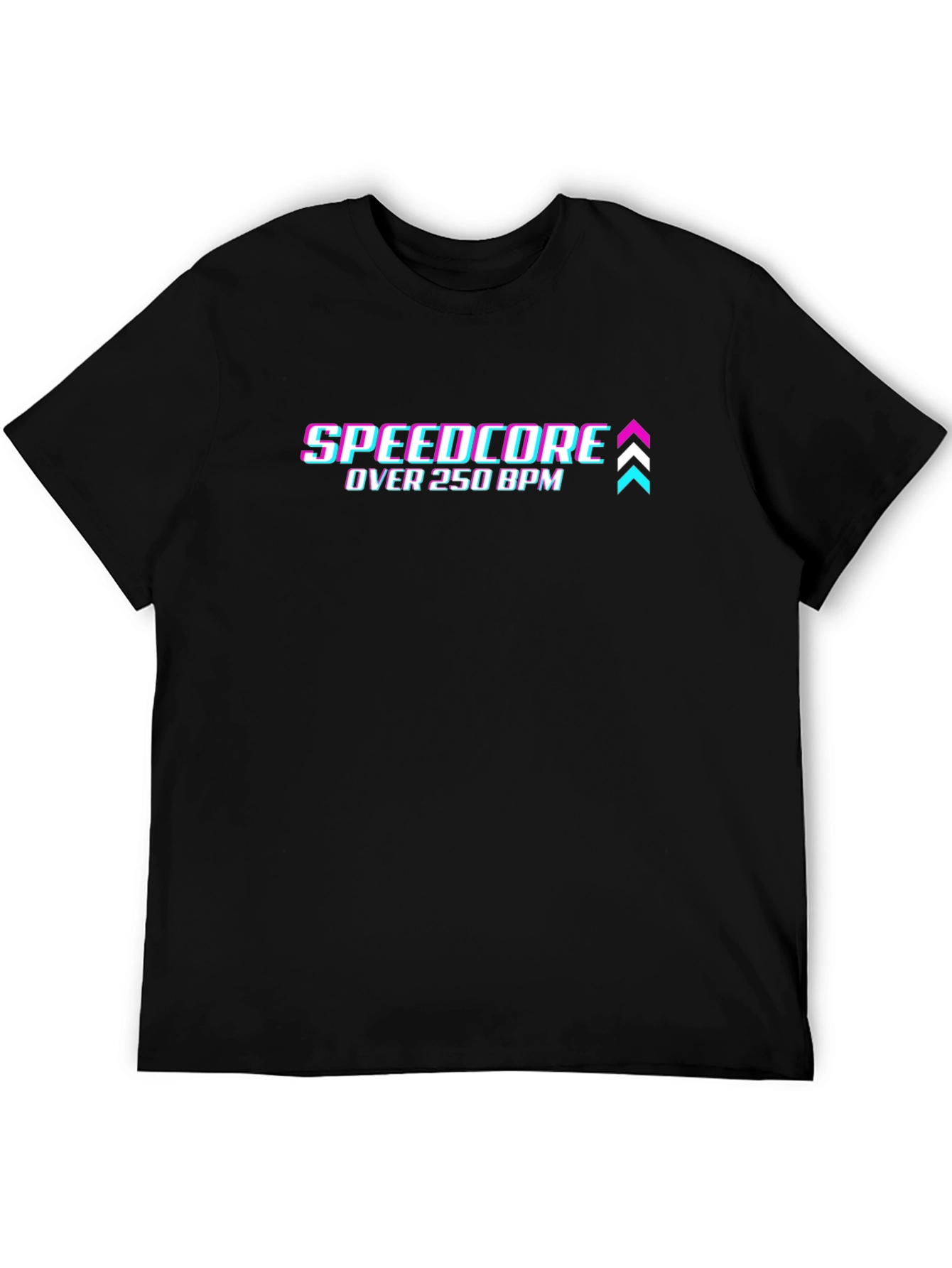 Speedcore Over 250 BPM Black T-Shirt