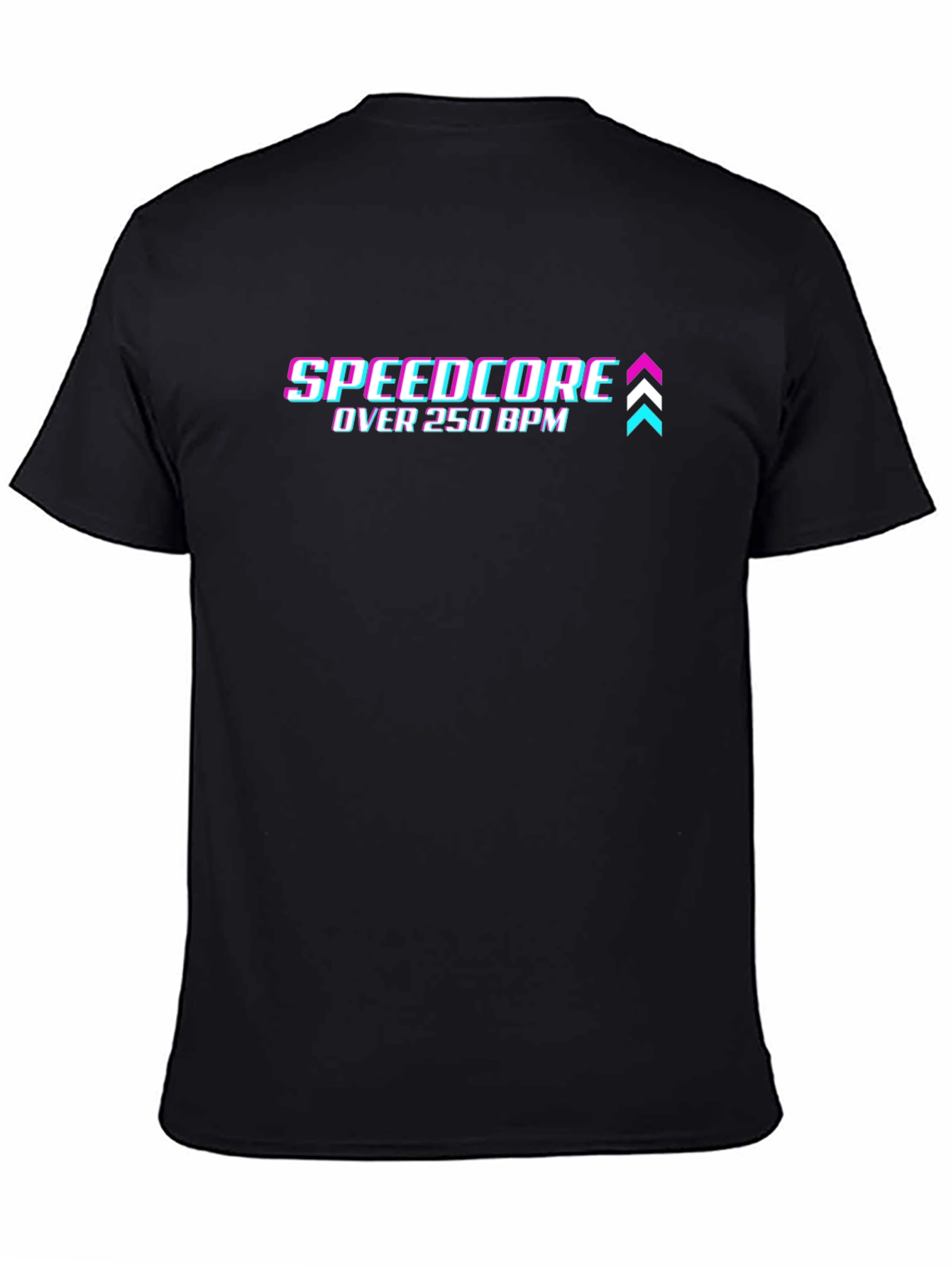 Speedcore Over 250 BPM Black T-Shirt