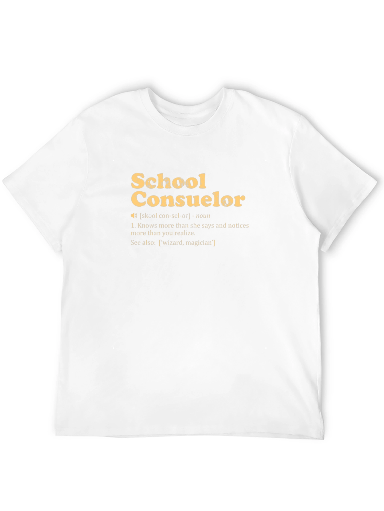 School Counselor Definition T-Shirt