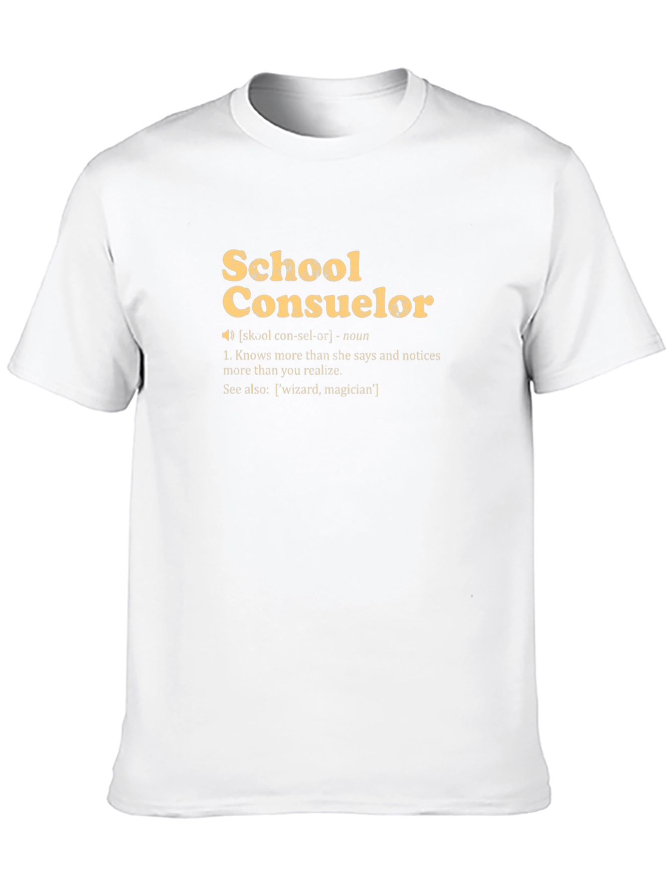 School Counselor Definition T-Shirt