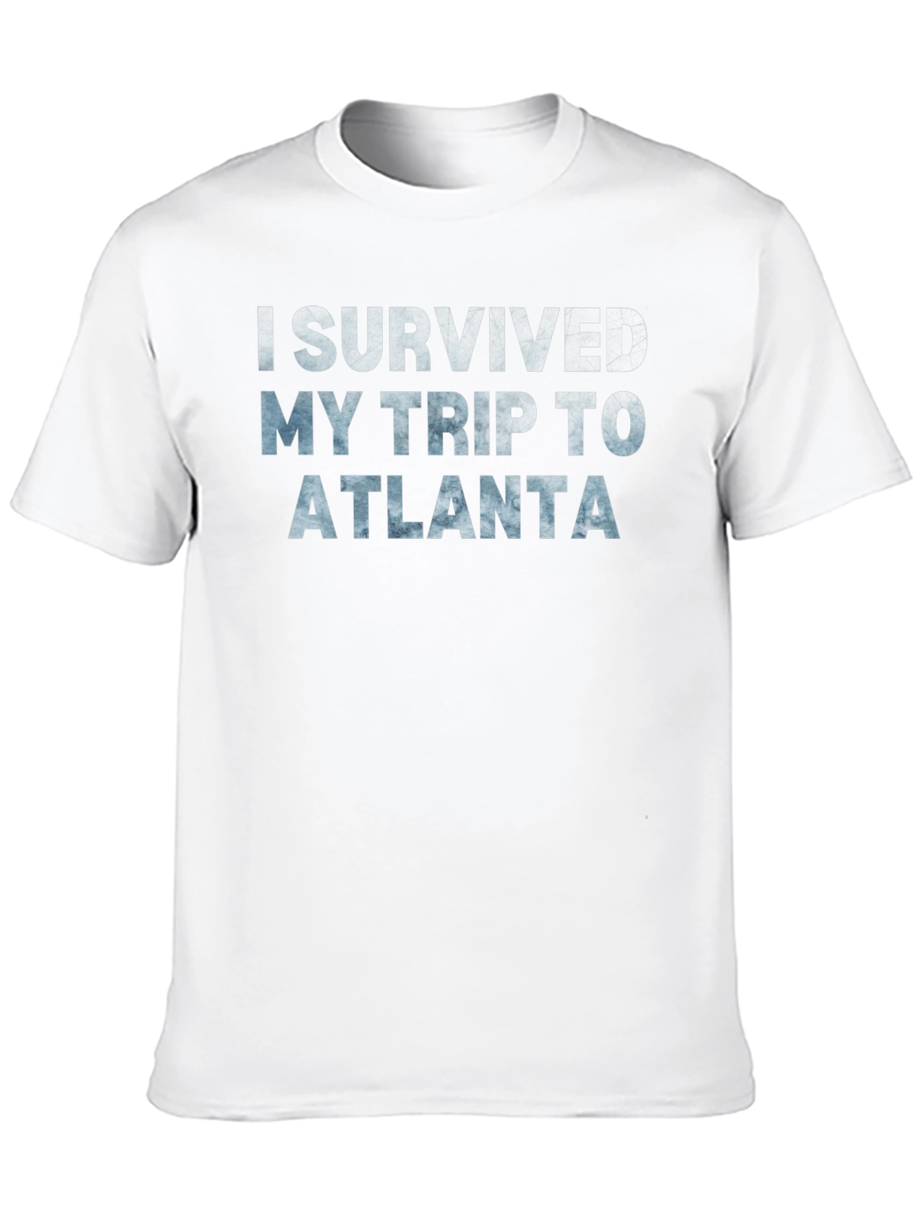 I Survived My Trip To Atlanta Black T-Shirt