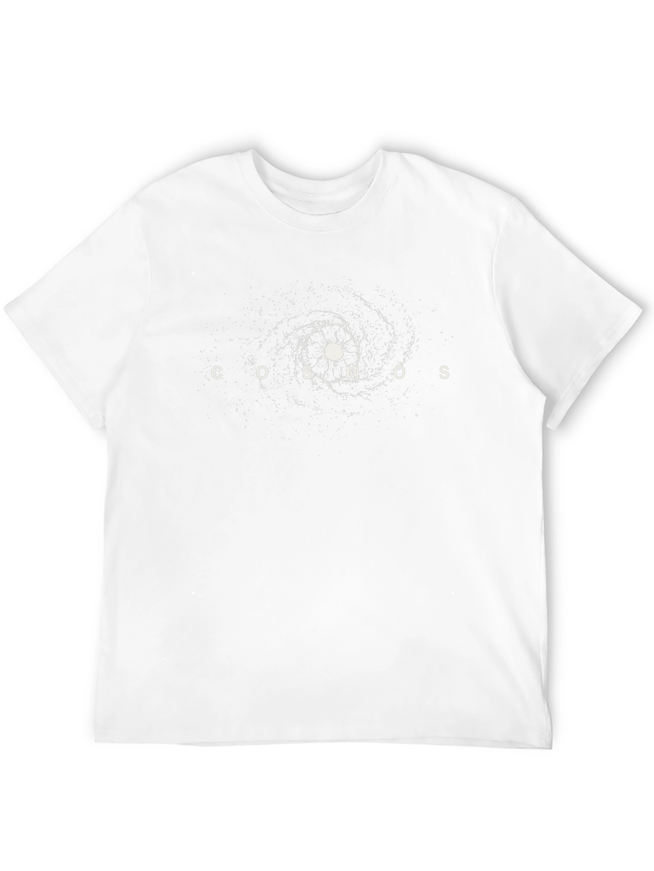 Cosmos Spiral Graphic Tee - Classic Black T-Shirt