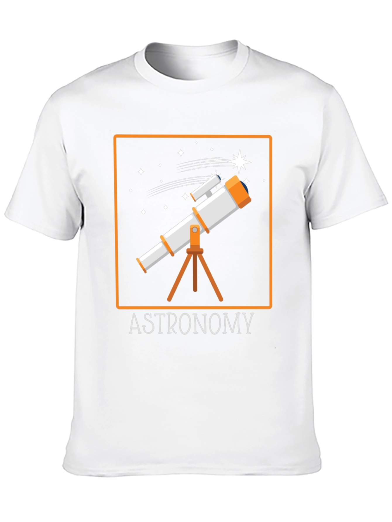 Astronomy Telescope Graphic T-Shirt