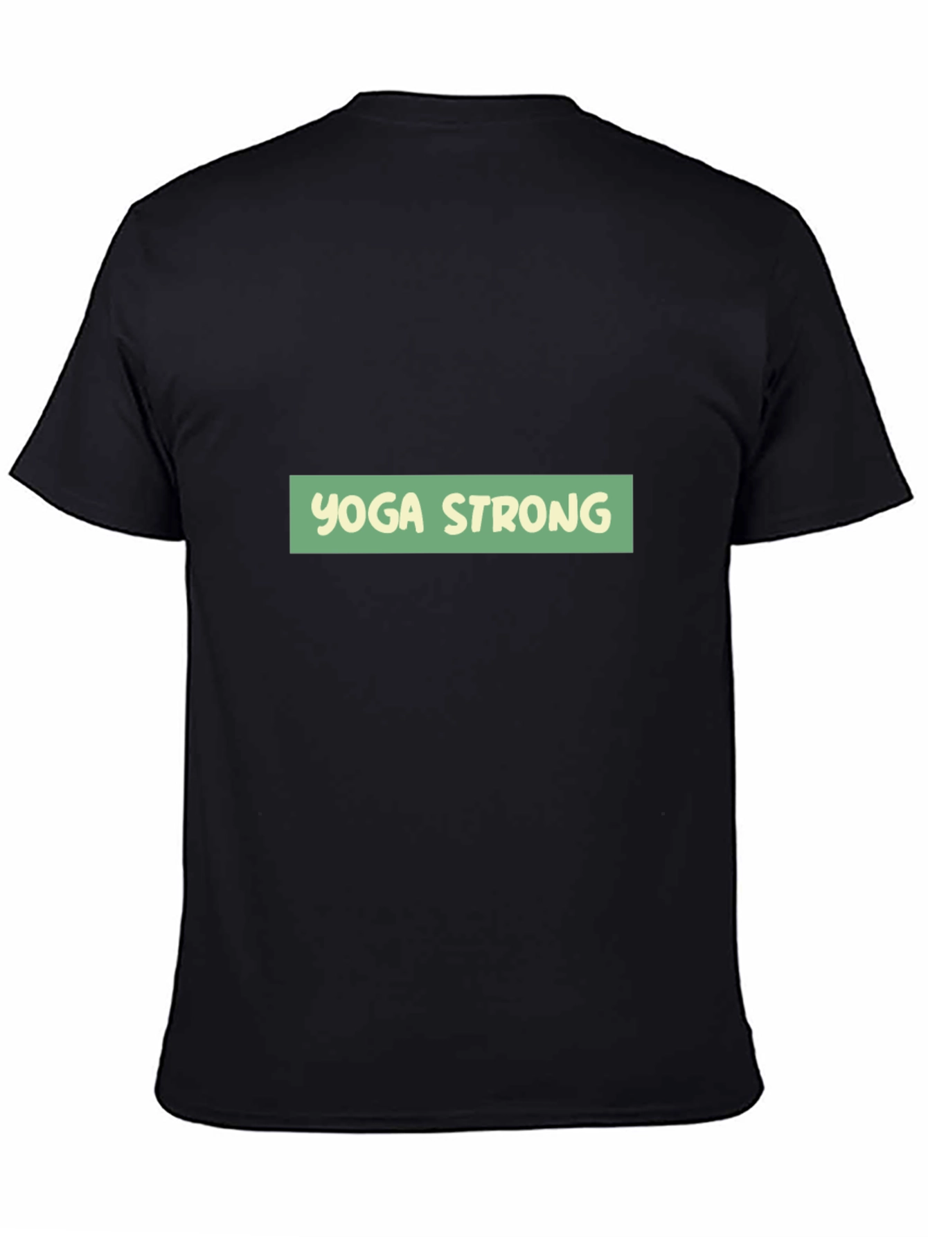 Yoga Strong Black T-Shirt