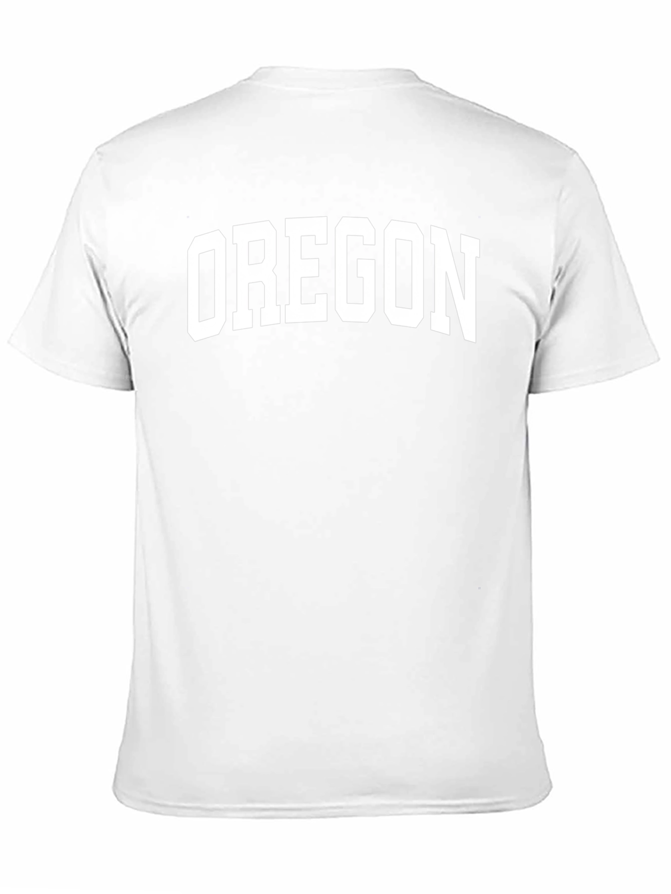 Oregon T-Shirt - Classic Collegiate Style - Black