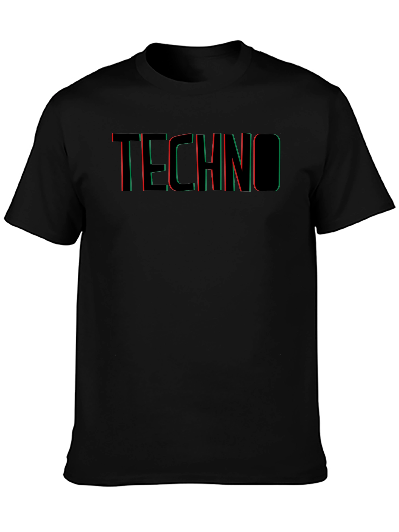 Techno Graphic Tee - Unique Design