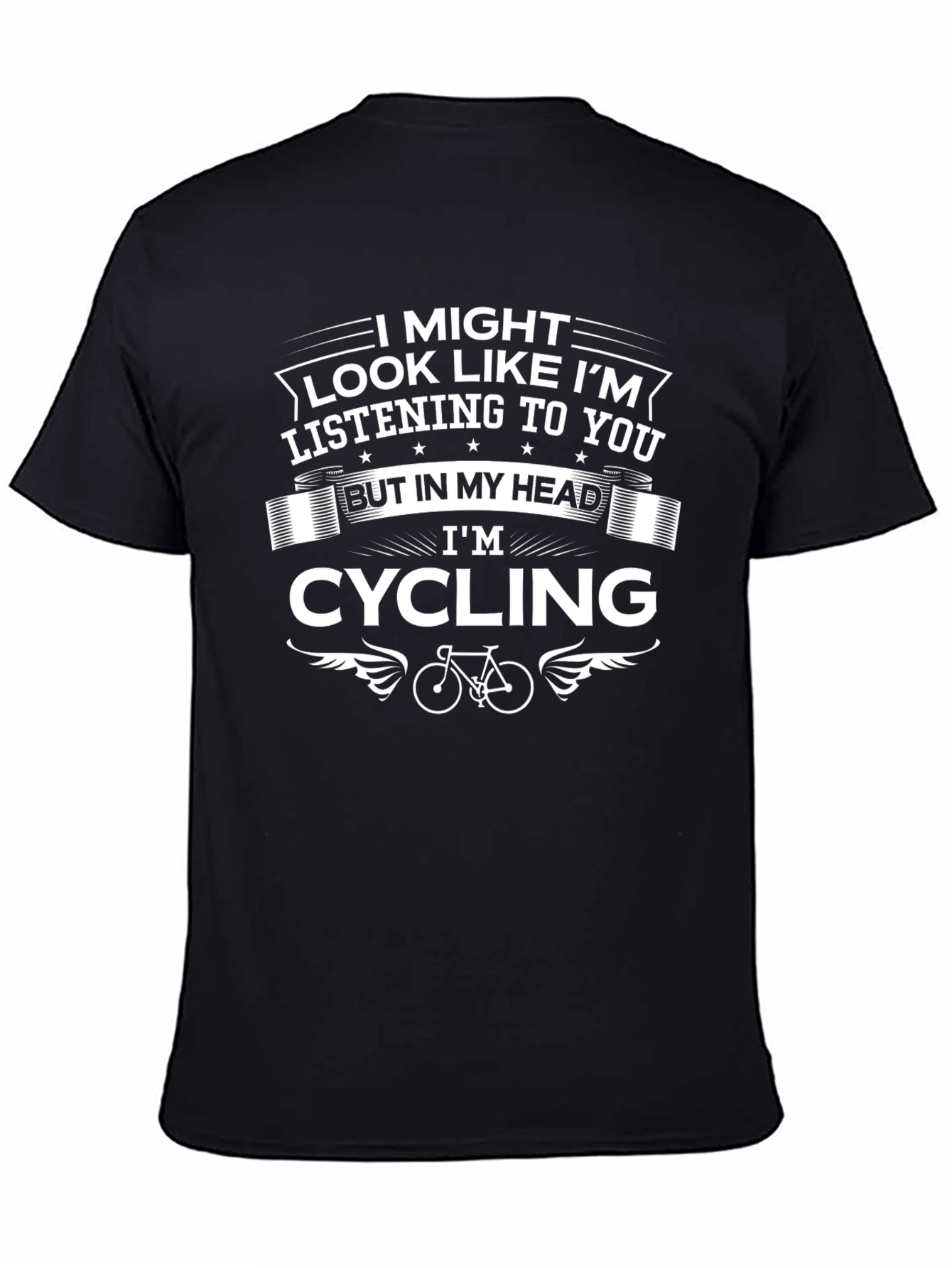 Cycling Mind T-Shirt - Funny Cyclist Tee