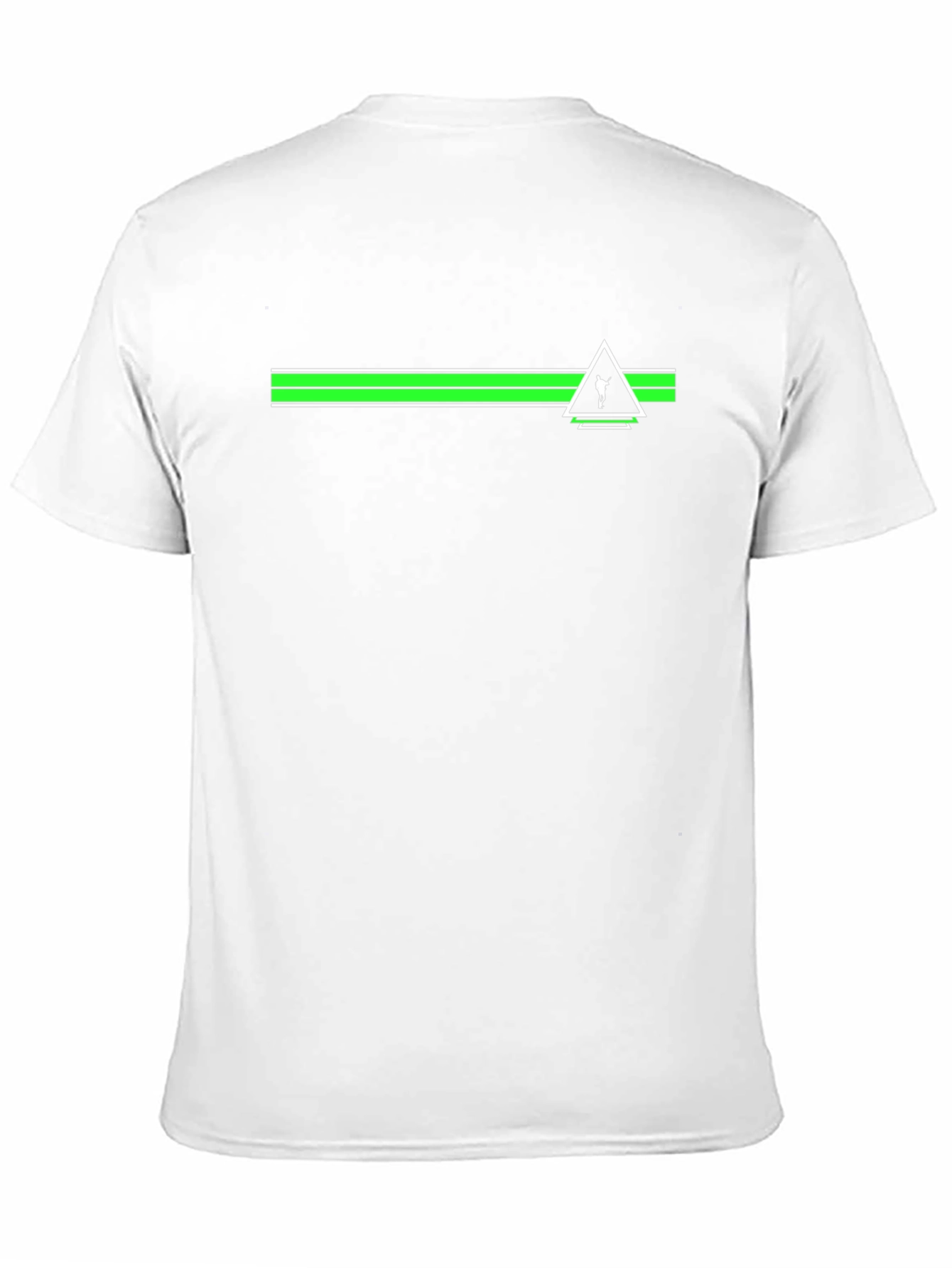 Geometric Graphic Tee - Black Casual Shirt