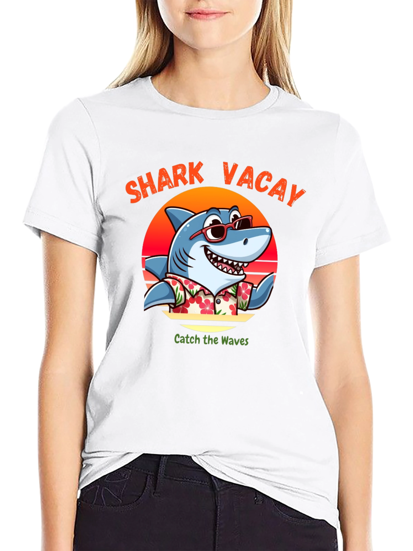Shark Vacay T-Shirt