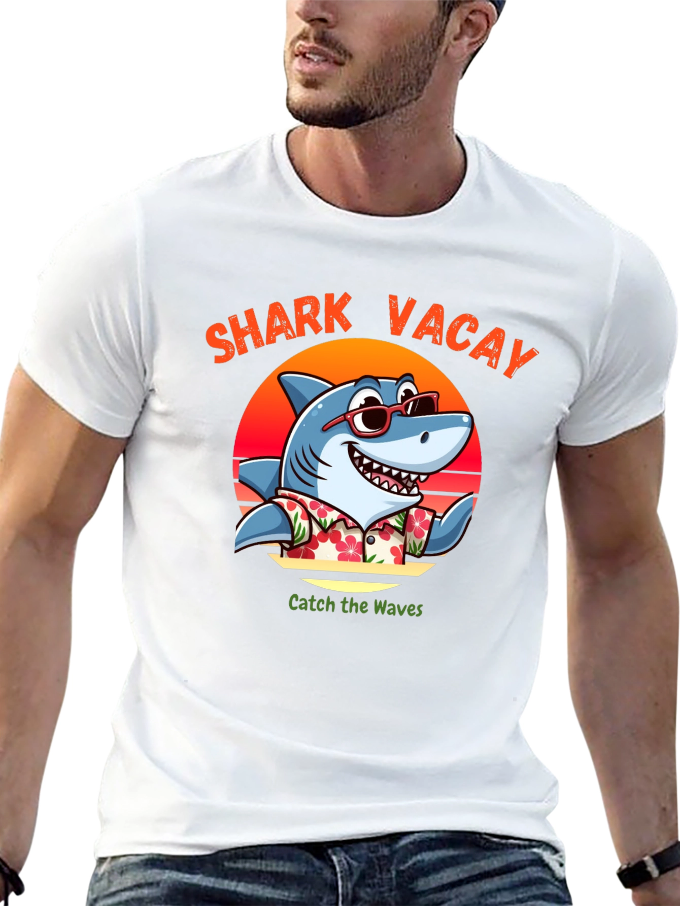 Shark Vacay T-Shirt