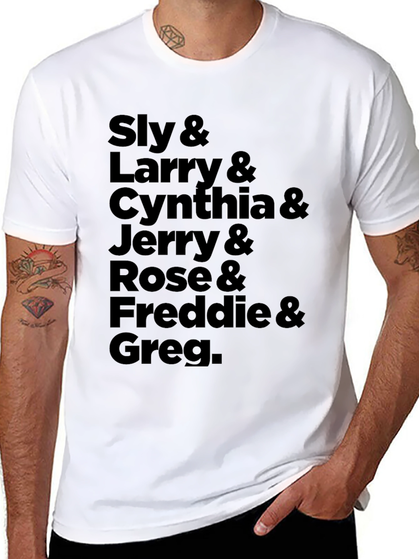 Sly & The Family Stone Band Members T-Shirt