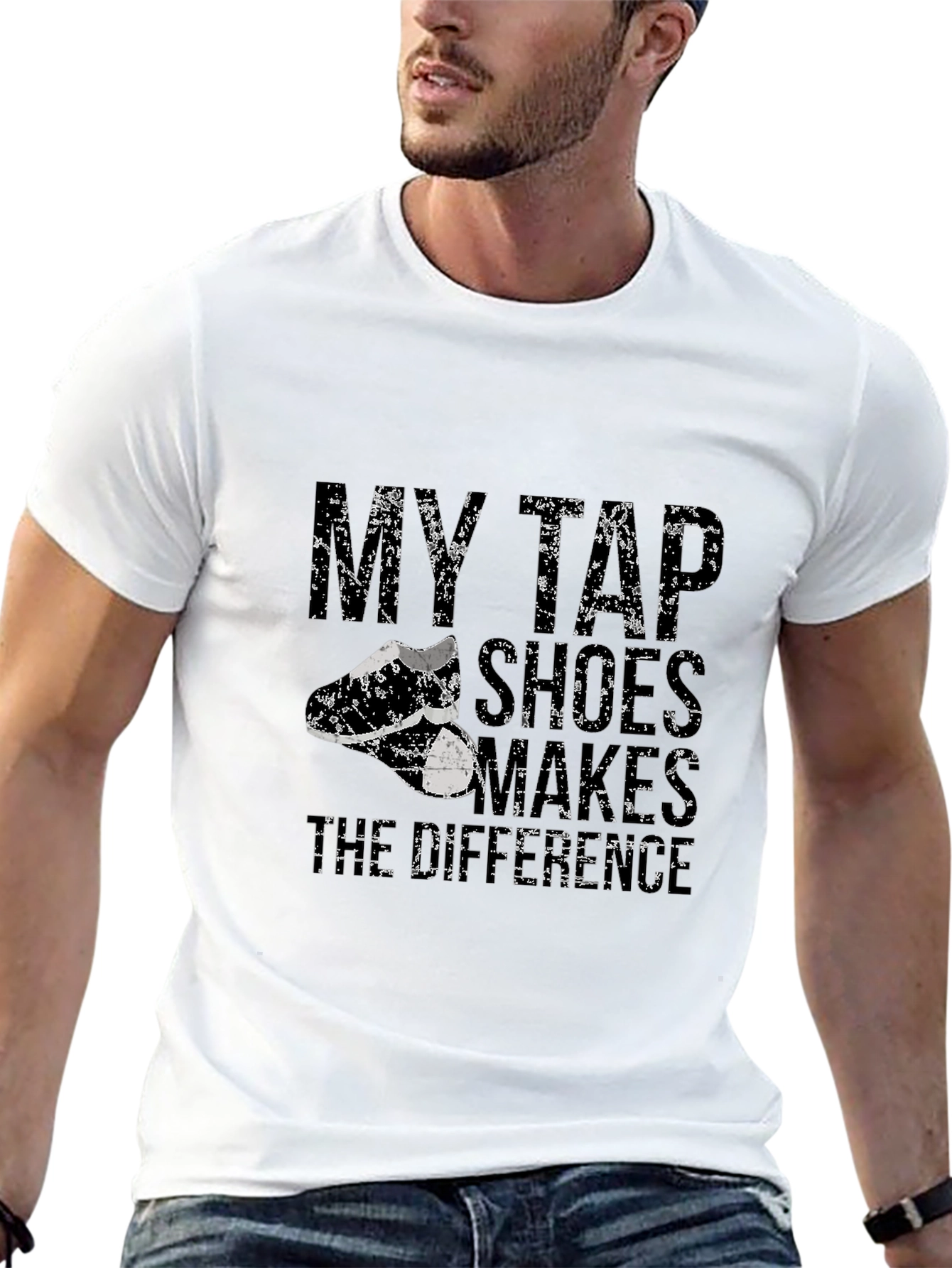 My Tap Shoes Makes the Difference Black T-Shirt