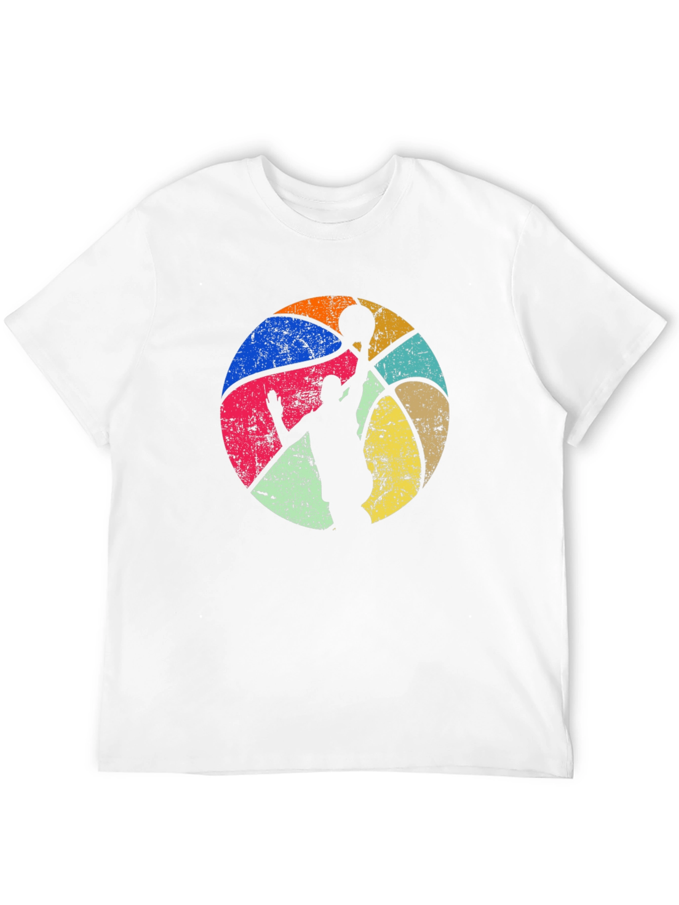 Retro Basketball Player Graphic Tee