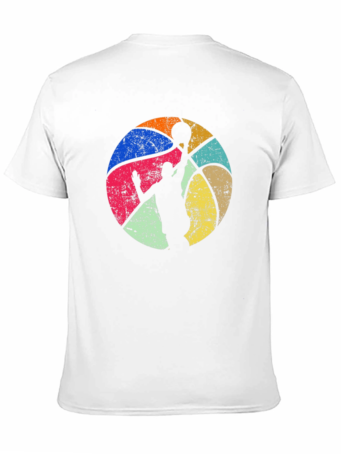 Retro Basketball Player Graphic Tee