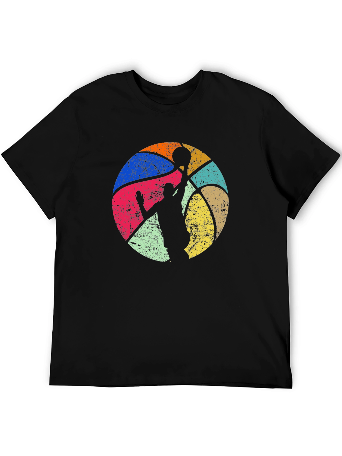Retro Basketball Player Graphic Tee
