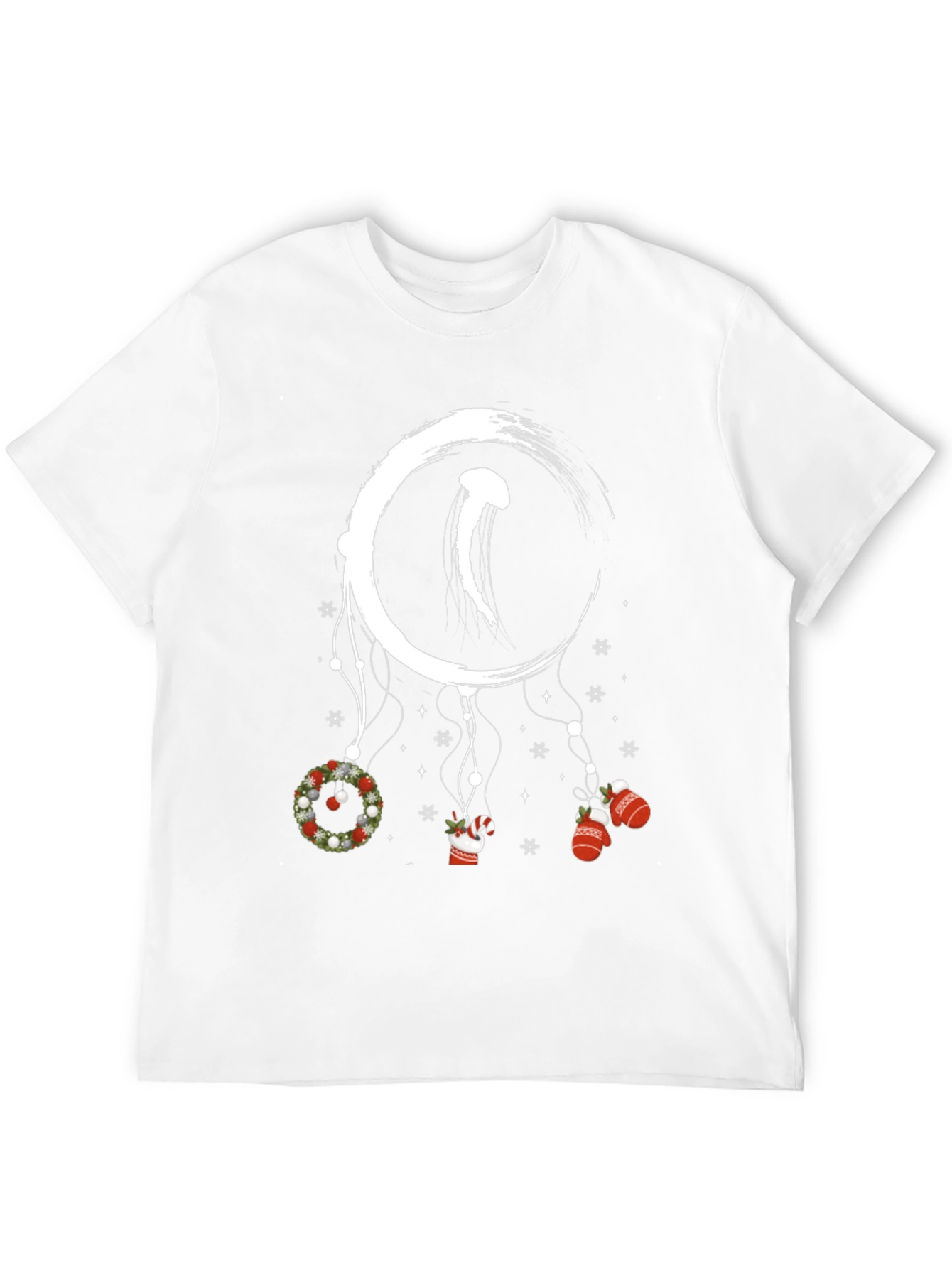 Festive Jellyfish Dream Catcher Graphic Tee