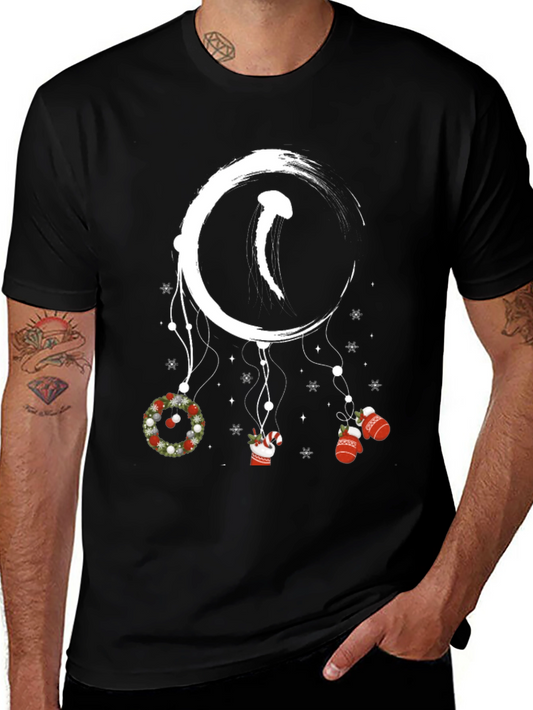 Festive Jellyfish Dream Catcher Graphic Tee