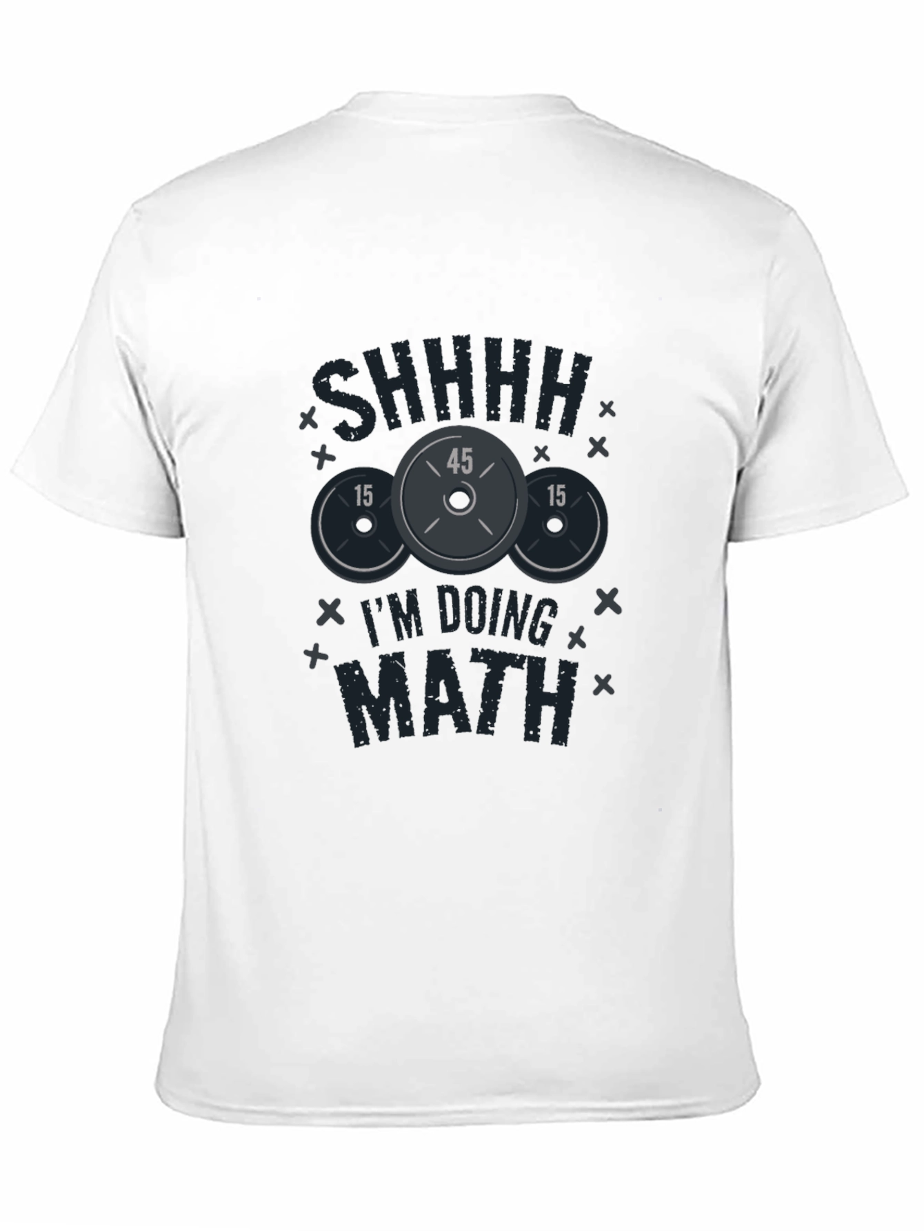 SHHH Im Doing Math Gym T-Shirt