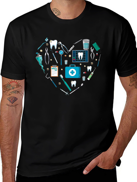 Dentist Love Heart T-Shirt