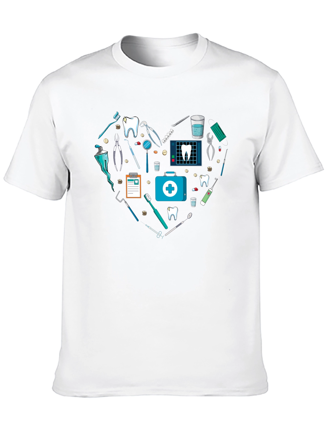 Dentist Love Heart T-Shirt