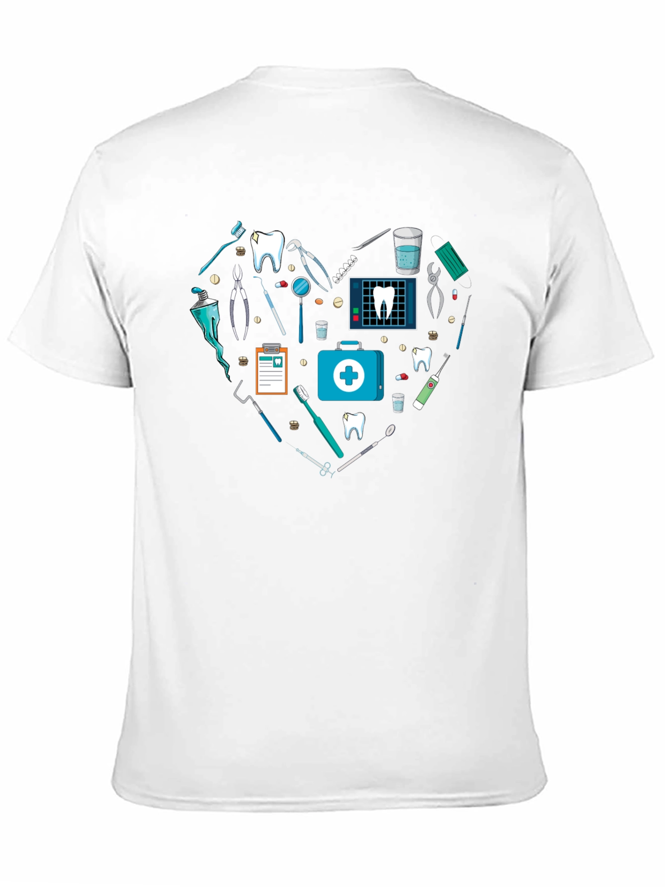 Dentist Love Heart T-Shirt