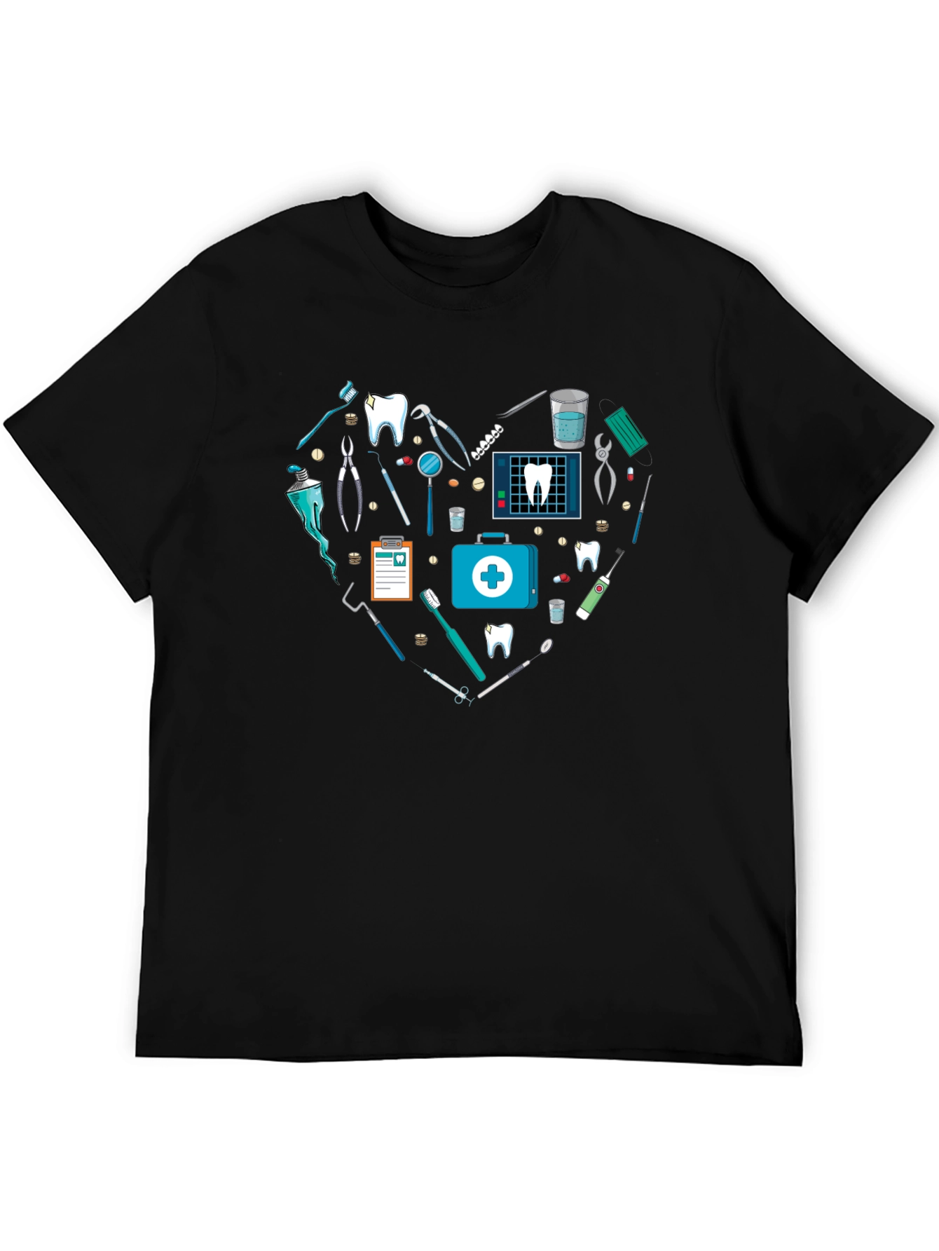 Dentist Love Heart T-Shirt