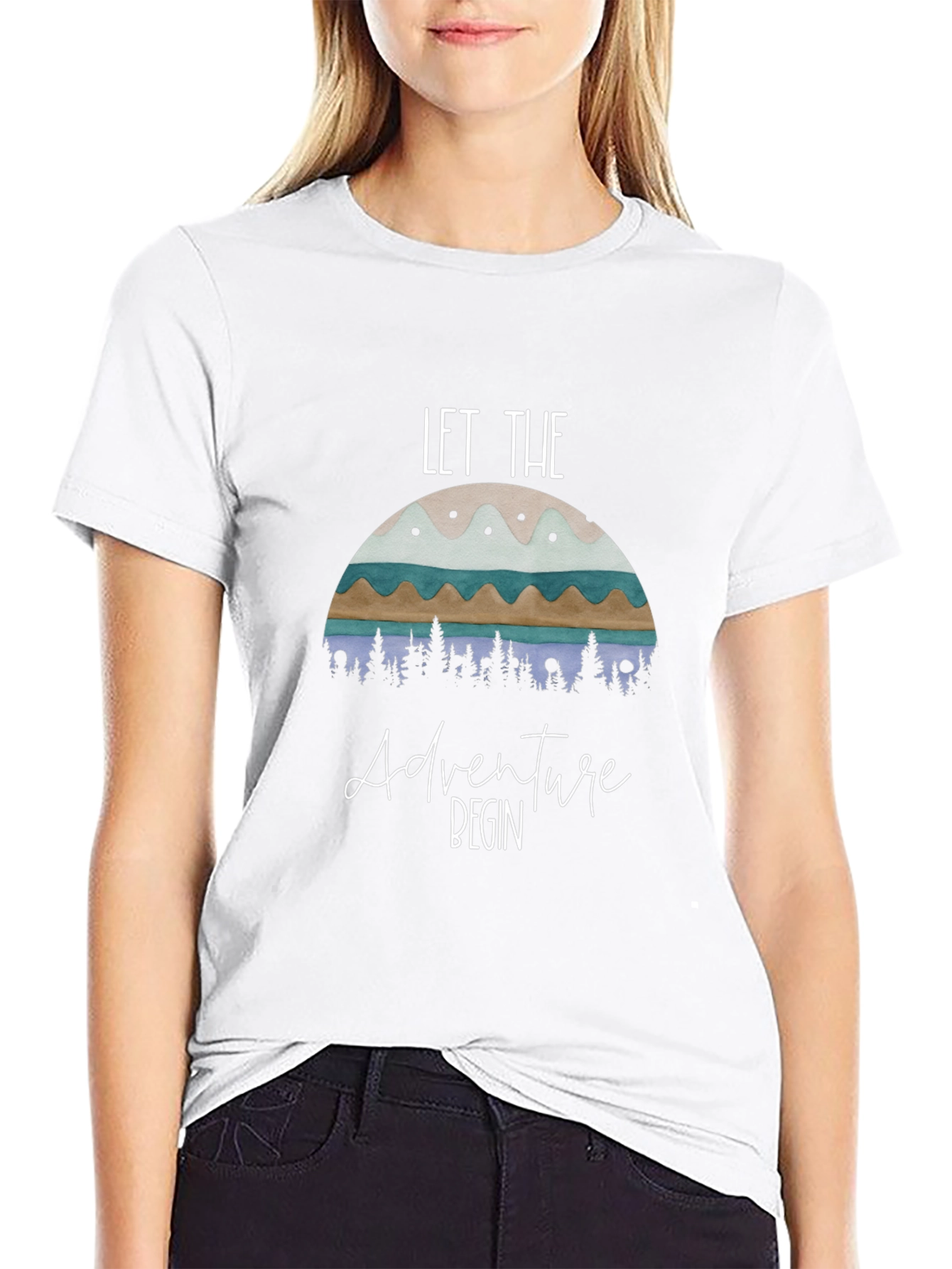 Adventure Graphic Tee - Let the Adventure Begin