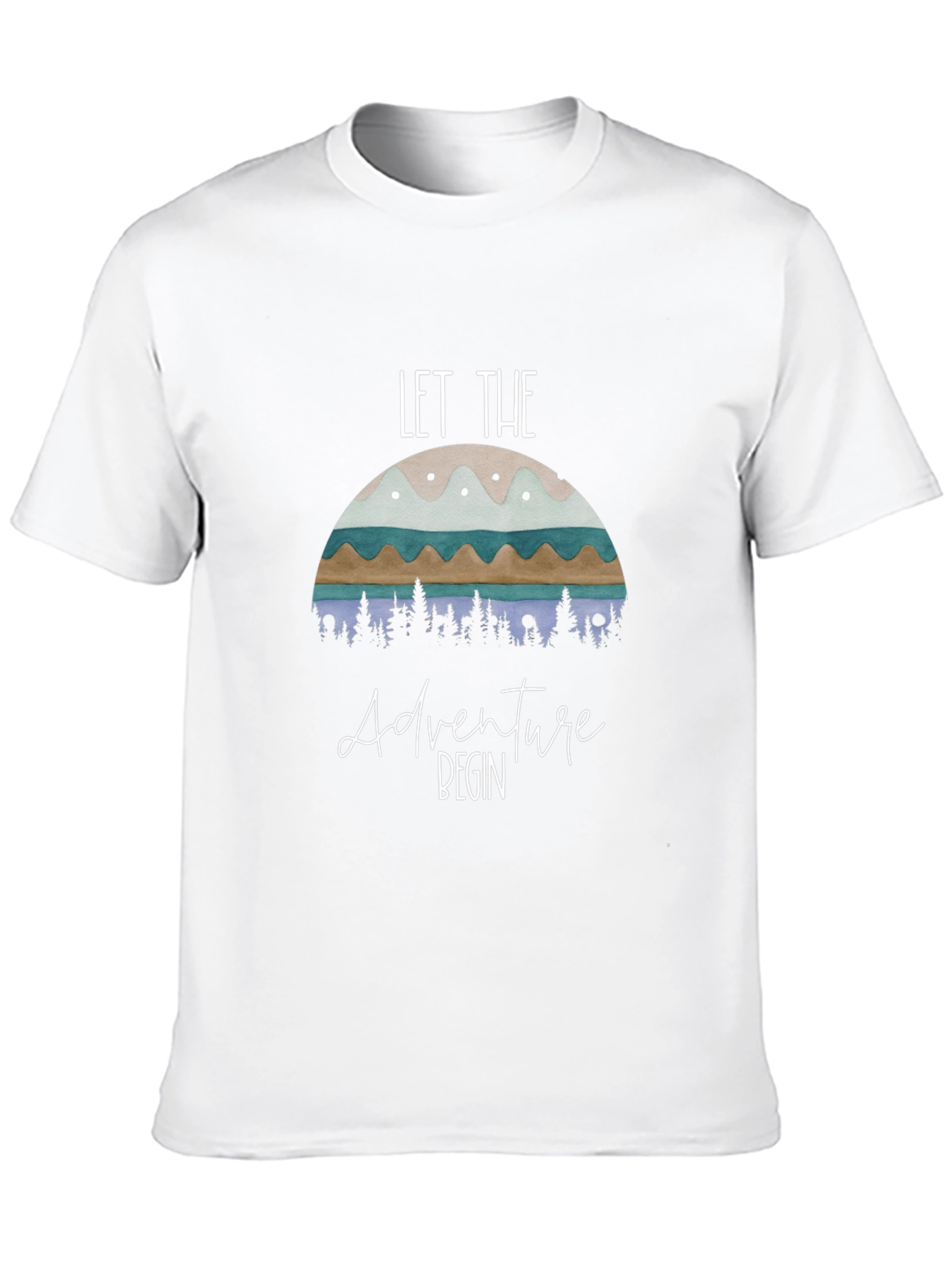 Adventure Graphic Tee - Let the Adventure Begin