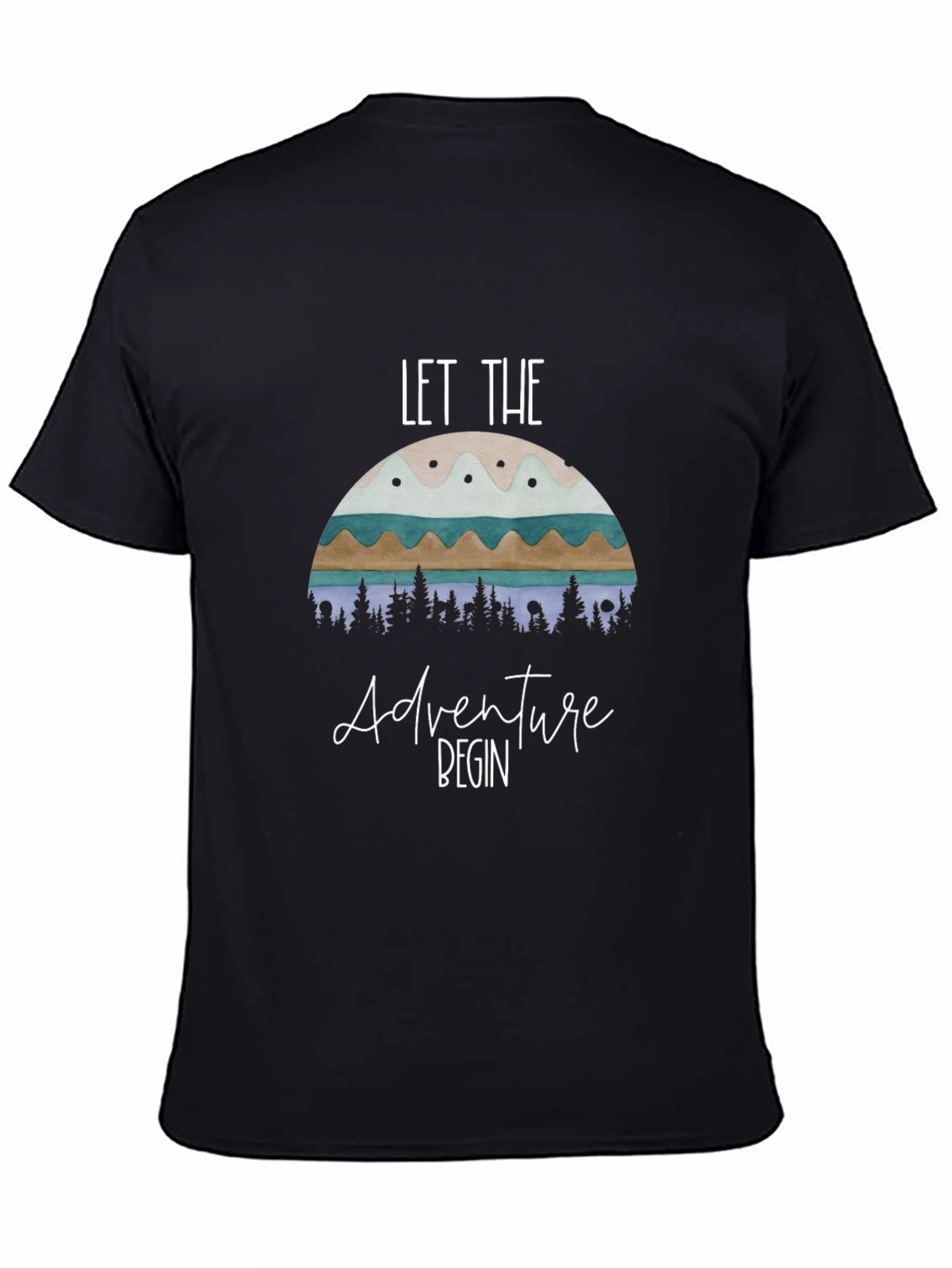 Adventure Graphic Tee - Let the Adventure Begin