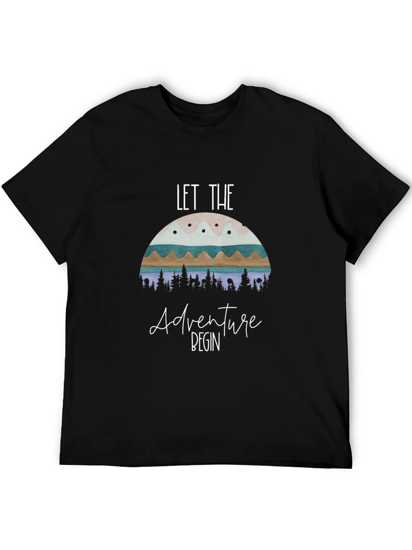 Adventure Graphic Tee - Let the Adventure Begin