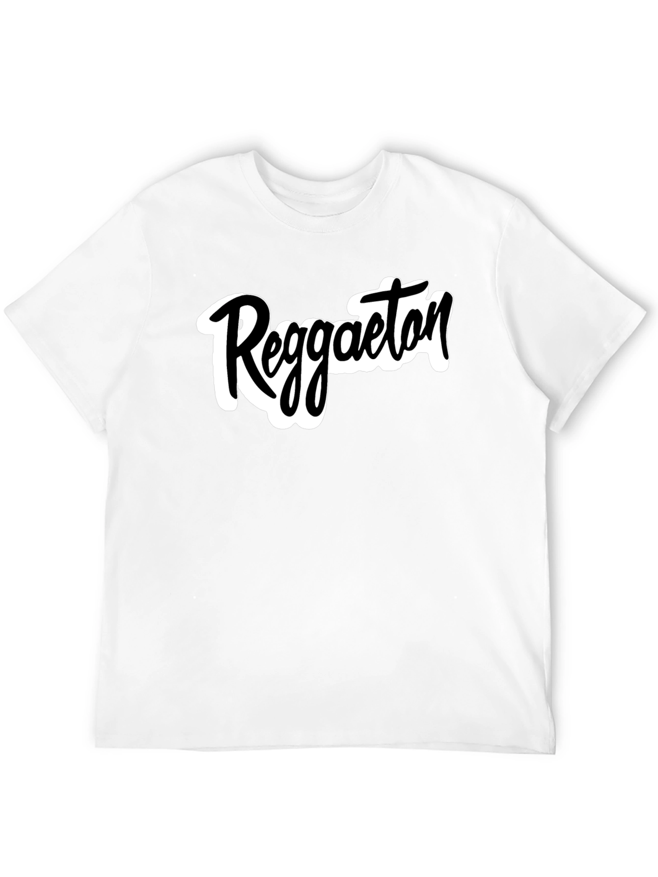 Reggaeton Black T-Shirt Casual Wear