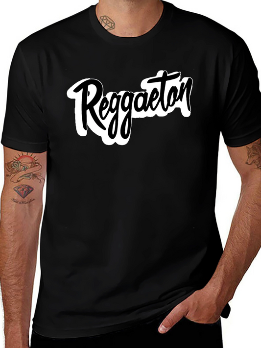 Reggaeton Black T-Shirt Casual Wear