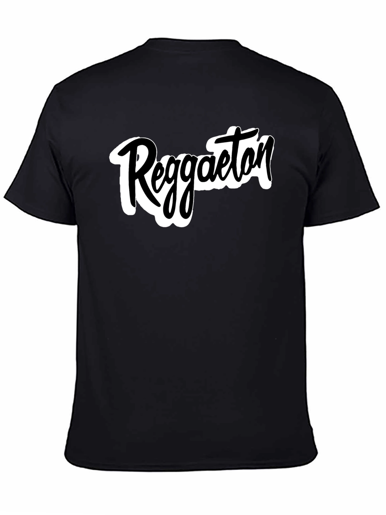 Reggaeton Black T-Shirt Casual Wear