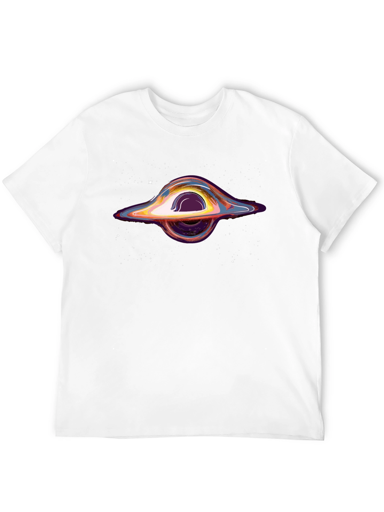 Black Hole Graphic Tee - Cosmic Design