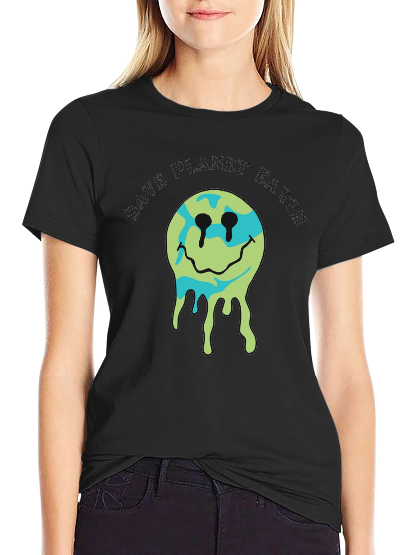 Save Planet Earth Graphic T-Shirt