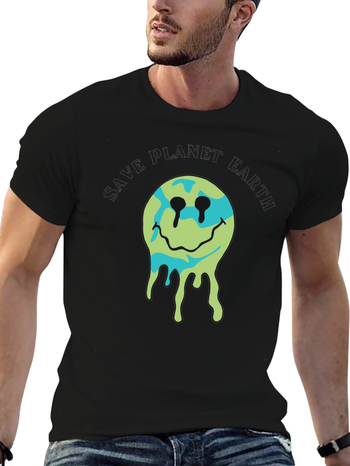 Save Planet Earth Graphic T-Shirt