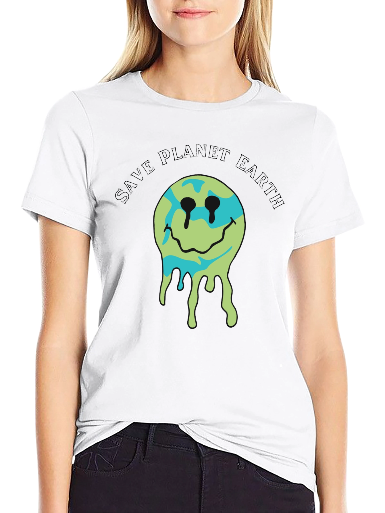 Save Planet Earth Graphic T-Shirt
