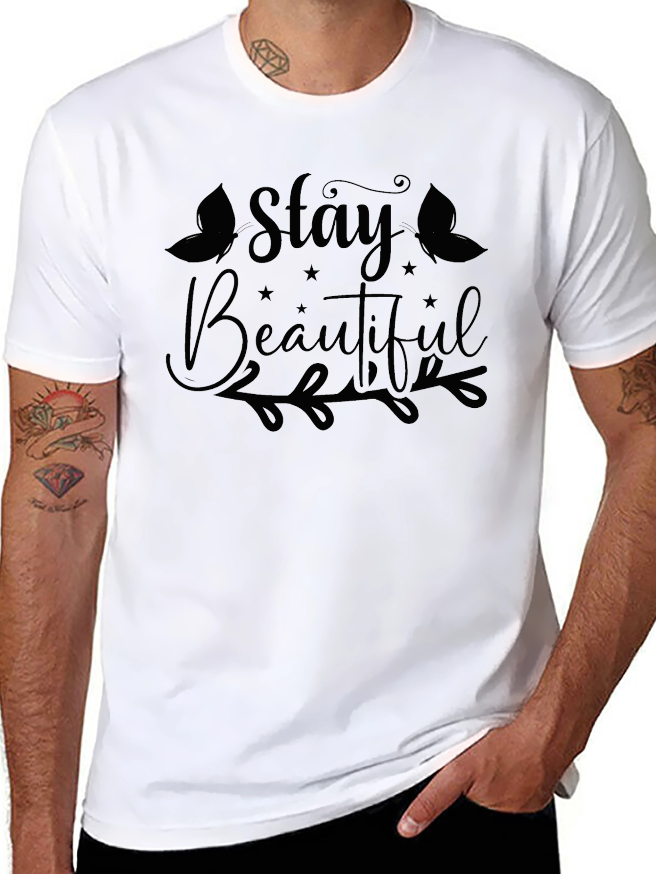 Stay Beautiful Graphic T-Shirt
