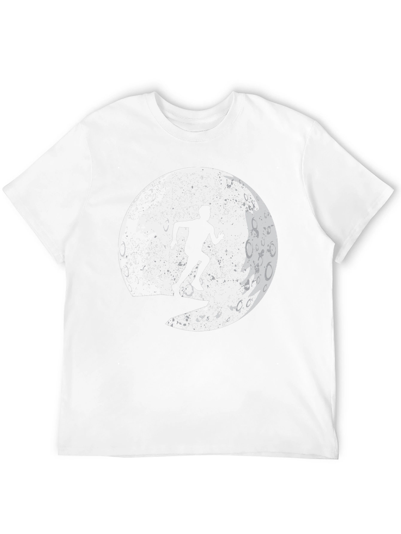Silhouette Runner Graphic T-Shirt - Black